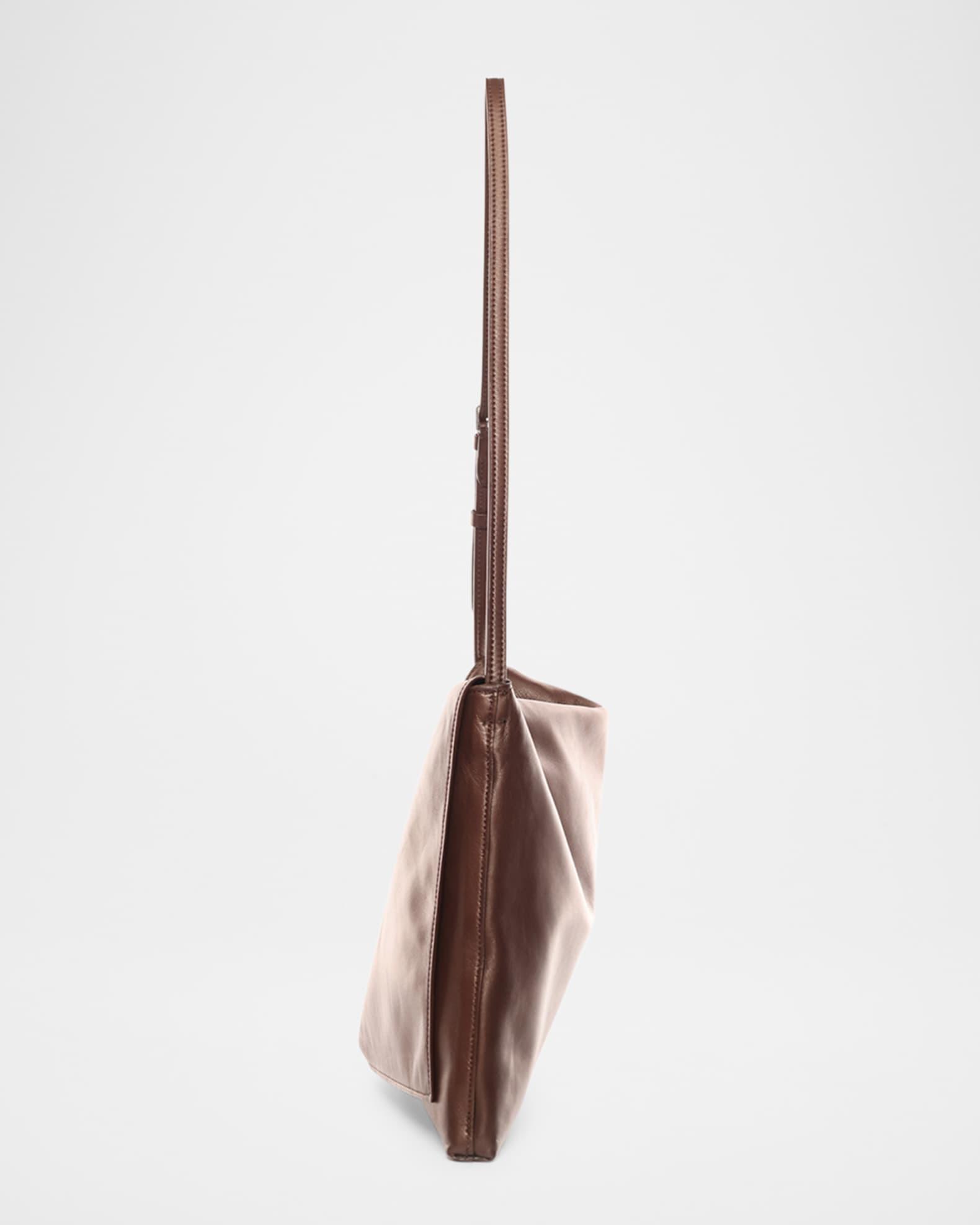 Nan Shoulder Bag in Silk Leather Product Image