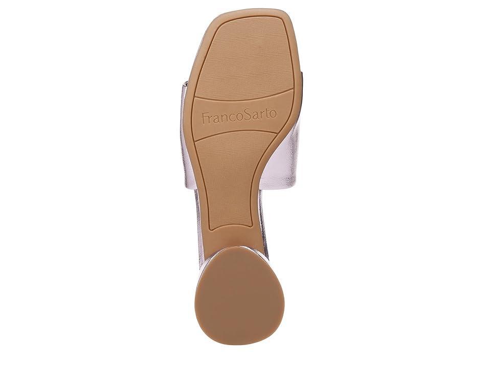 Franco Sarto Loran Slide Sandals Metallic) Women's Sandals Product Image