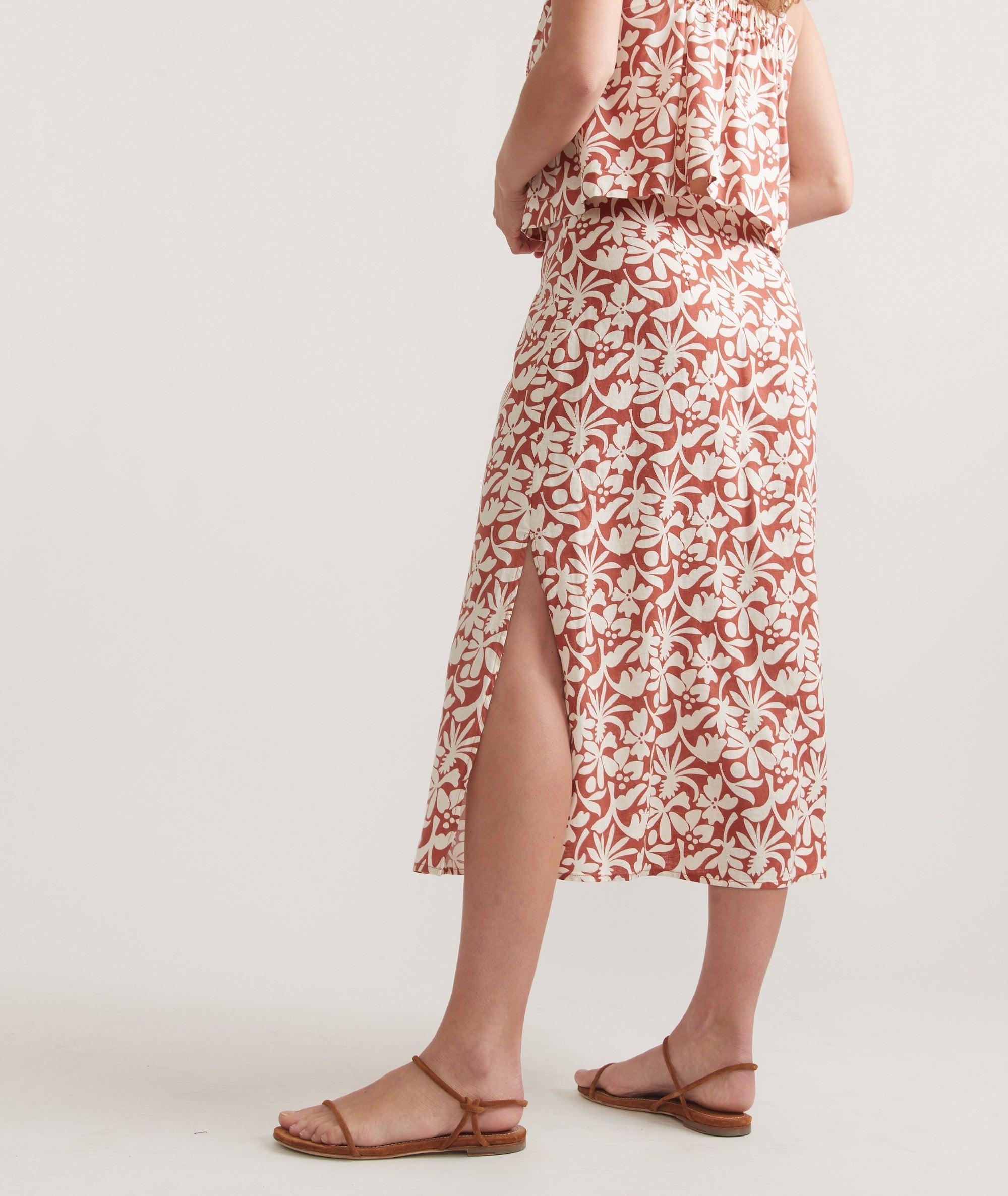 Ryan Slip Midi Skirt Product Image