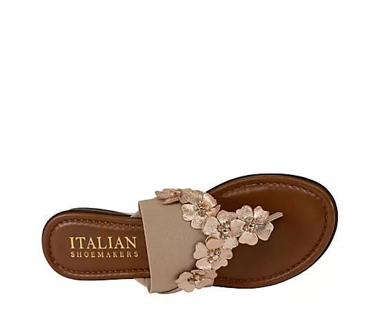 Italian Shoemakers Ayelen Women's Floral Sandals, Size: 6, Yellow Product Image