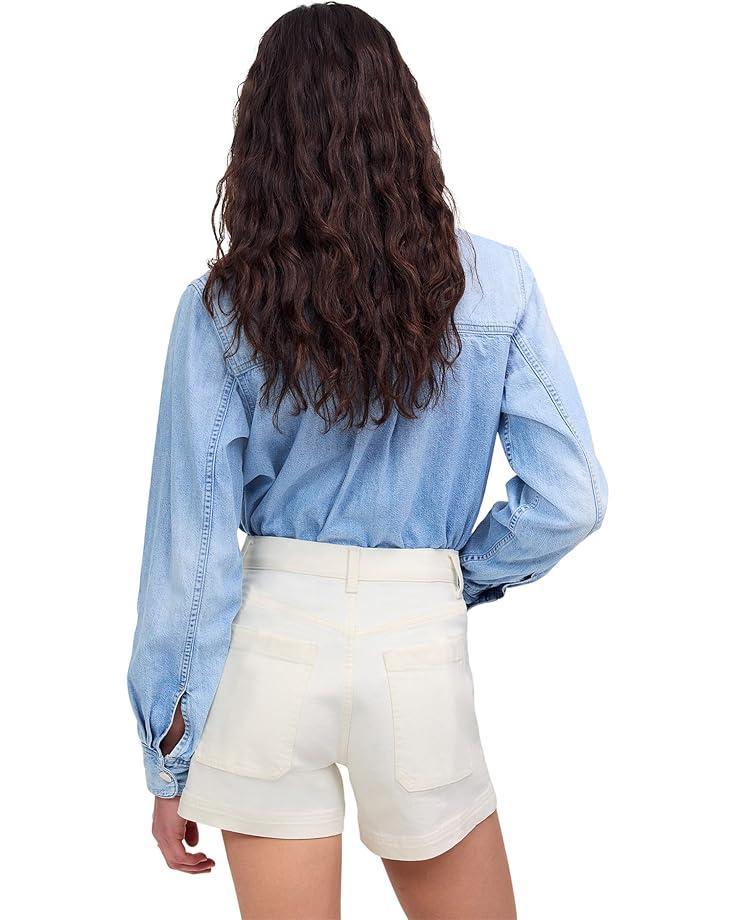 Utility E Back Shorts - 100% Linen Product Image