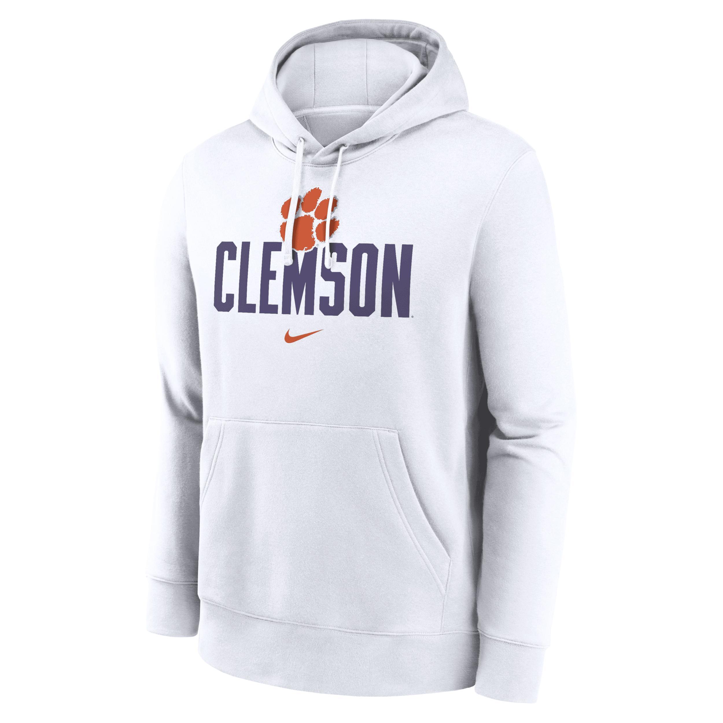 Clemson Tigers Primetime Club Campus Men's Nike College Pullover Hoodie Product Image