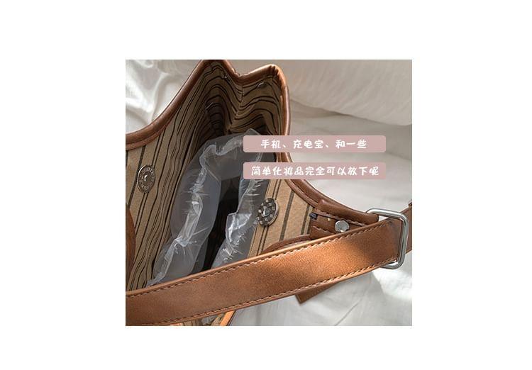 Faux Suede Bucket Bag Product Image