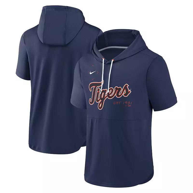Mens Nike Los Angeles Angels Springer Short Sleeve Team Pullover Hoodie Product Image