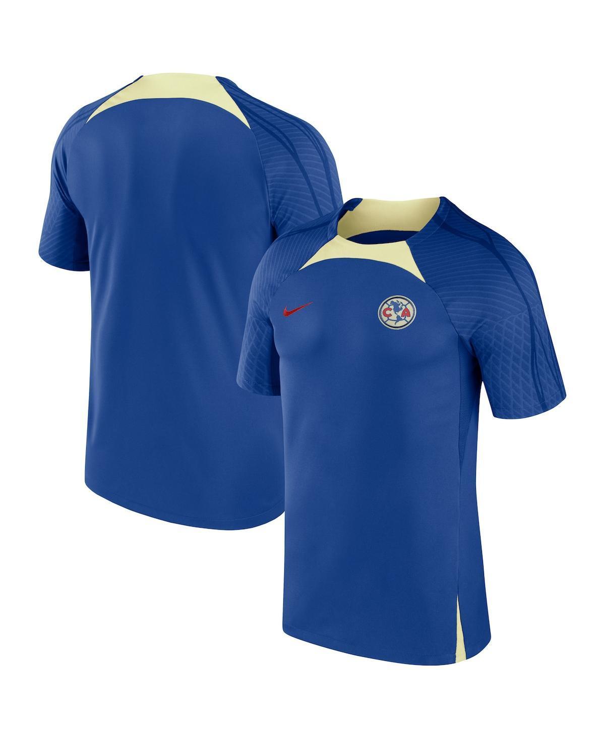 Men's Nike Blue Club America Strike Raglan Performance Top, Size: Medium, Caf Blue Product Image