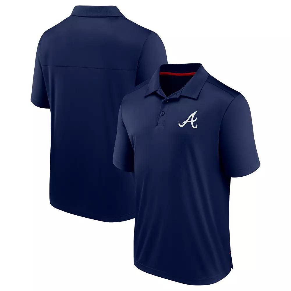 Men's Fanatics Branded Navy Atlanta Braves Hands Down Polo, Size: Small, Blue Product Image