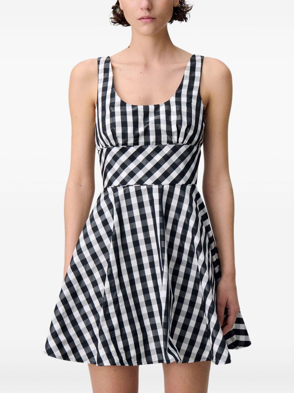 checked mini dress Product Image