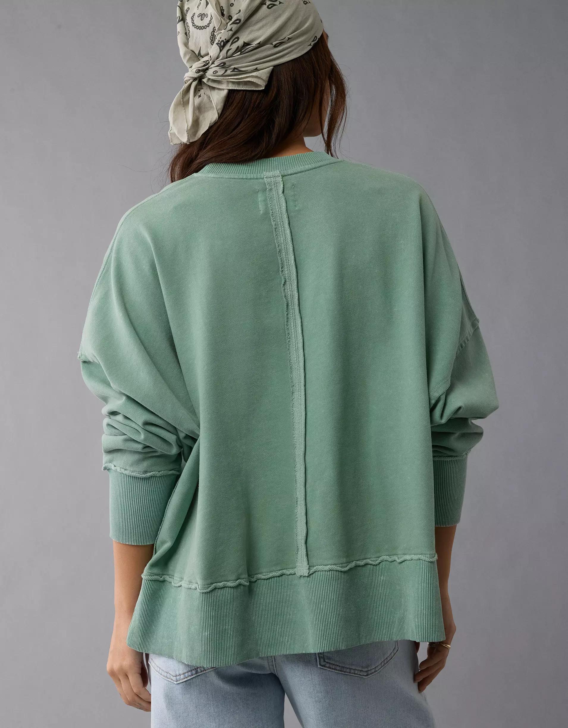 AE Big Hug Crew Neck Sweatshirt Product Image