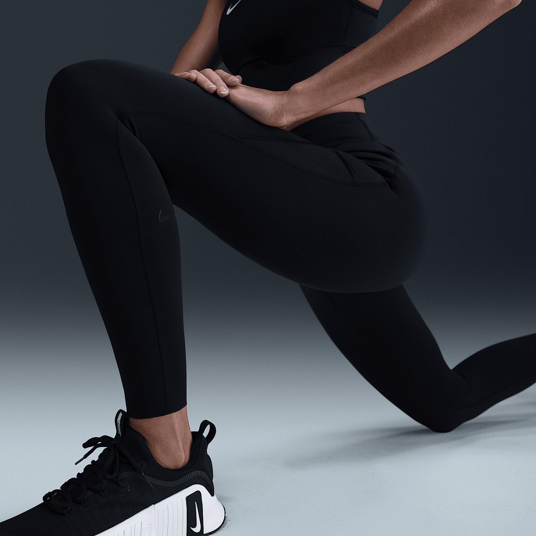 Nike Women's Universa High-Waisted 7/8 Leggings with No Front Seam Product Image