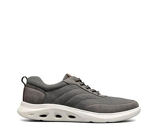 Nunn Bush® Ponte Men's Knit Moc Toe Sneakers, Size: 7, Gray Team Product Image