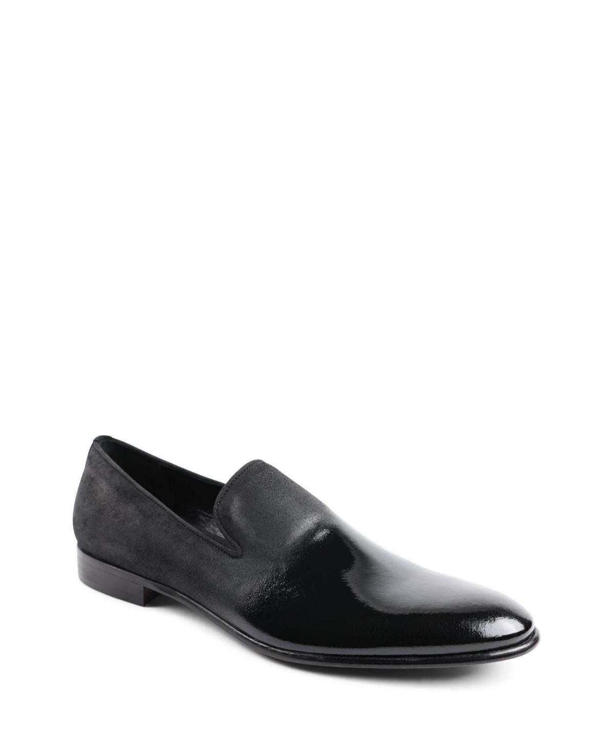 Mens Monet Patent Ombre Smoking Slippers Product Image