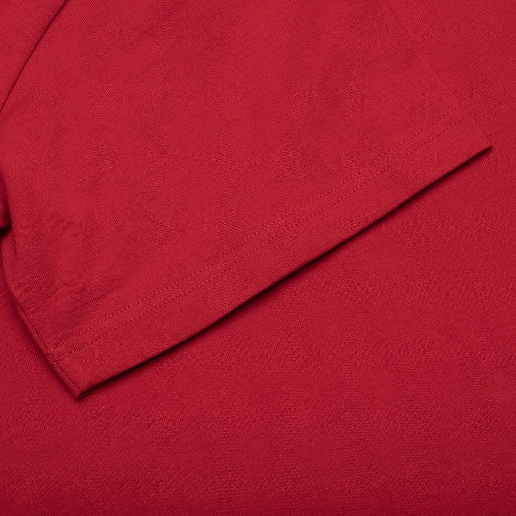 Small Red Heart T-Shirt - Purple Male Product Image