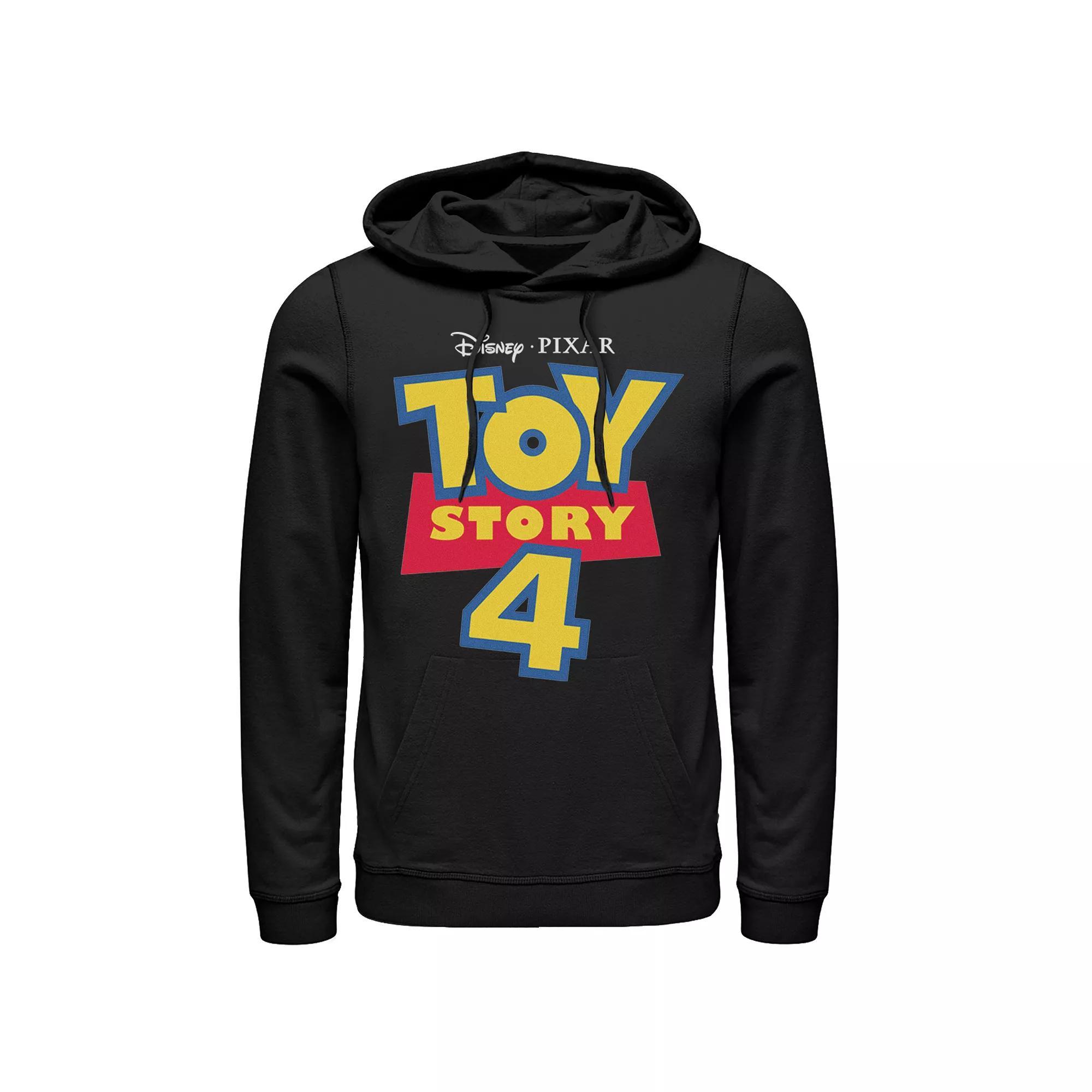 Disney / Pixar's Toy Story 4 Men's Logo Hoodie, Size: Medium, Black Product Image