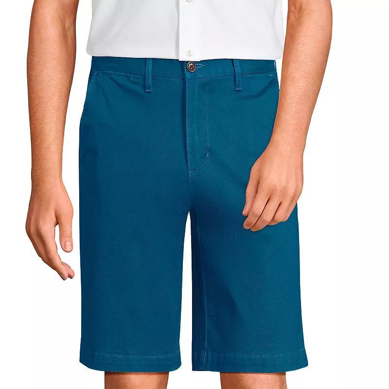 Men's Lands' End Traditional-Fit Comfort-First Knockabout 11-inch Chino Shorts, Size: 38, Green Product Image