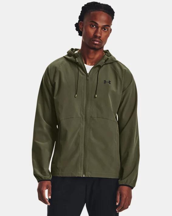 Under Armour Mens Stretch Woven Windbreaker Product Image