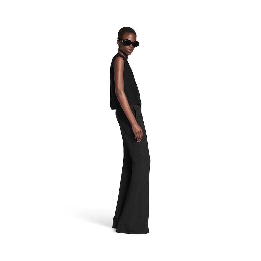 Women's License Sleeveless T-shirt in Black Product Image