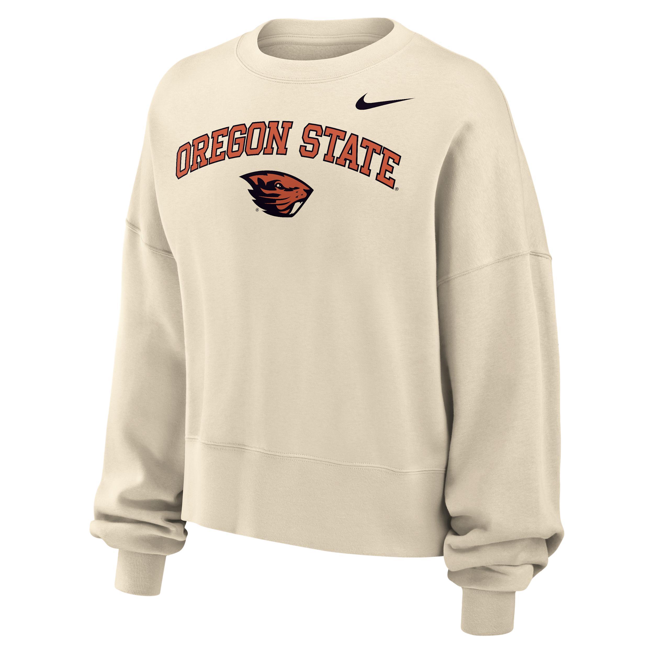 Oregon State Phoenix Fleece Women's Nike College Crew-Neck Sweatshirt Product Image