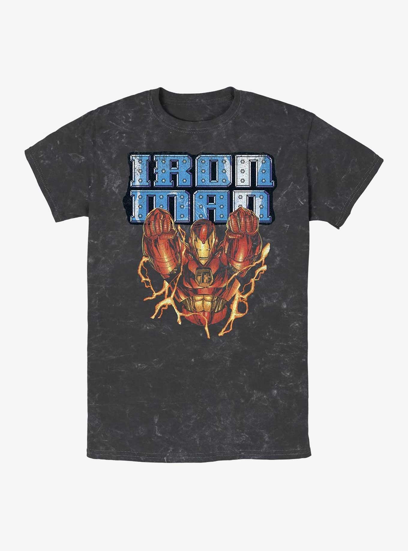 Marvel Iron Man Mineral Wash T-Shirt Product Image
