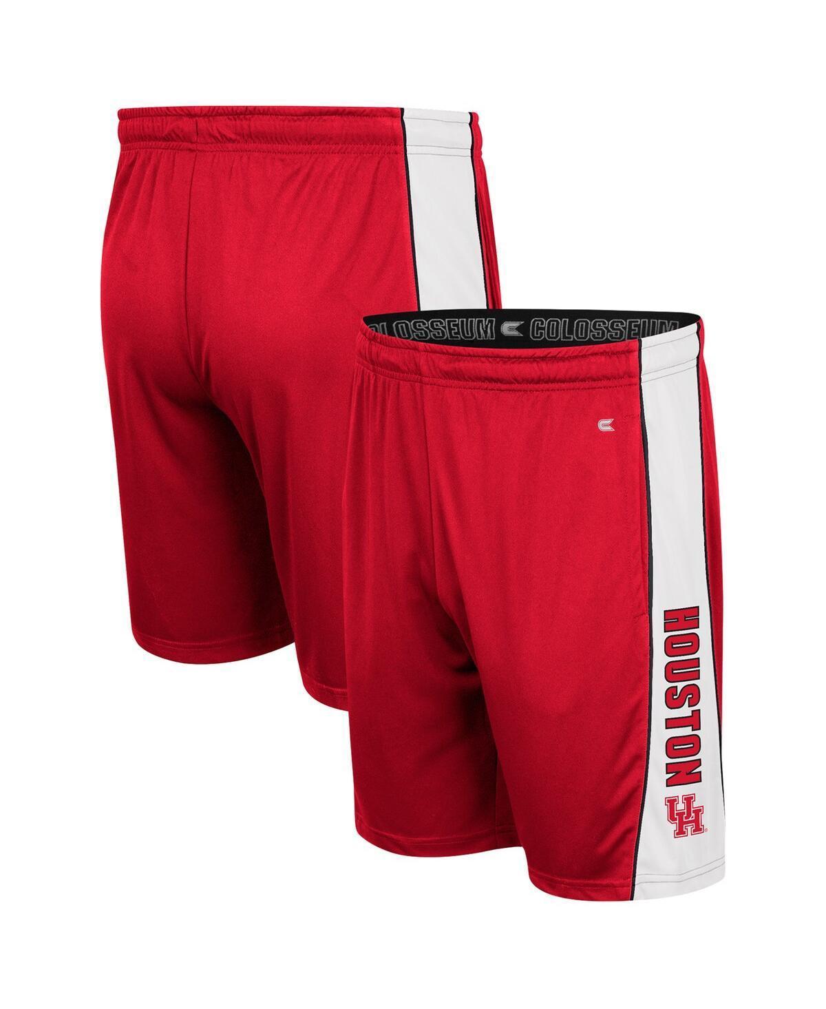 Men's Colosseum Red Houston Cougars Panel Shorts, Size: Small, Hou Red Product Image