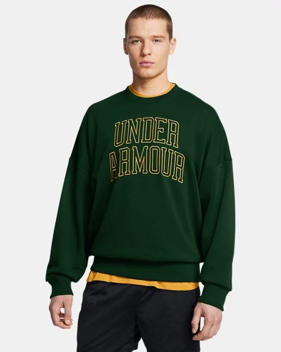 Under Armour Mens Under Armour Icon Heavyweight Terry OS Crew - Mens Product Image