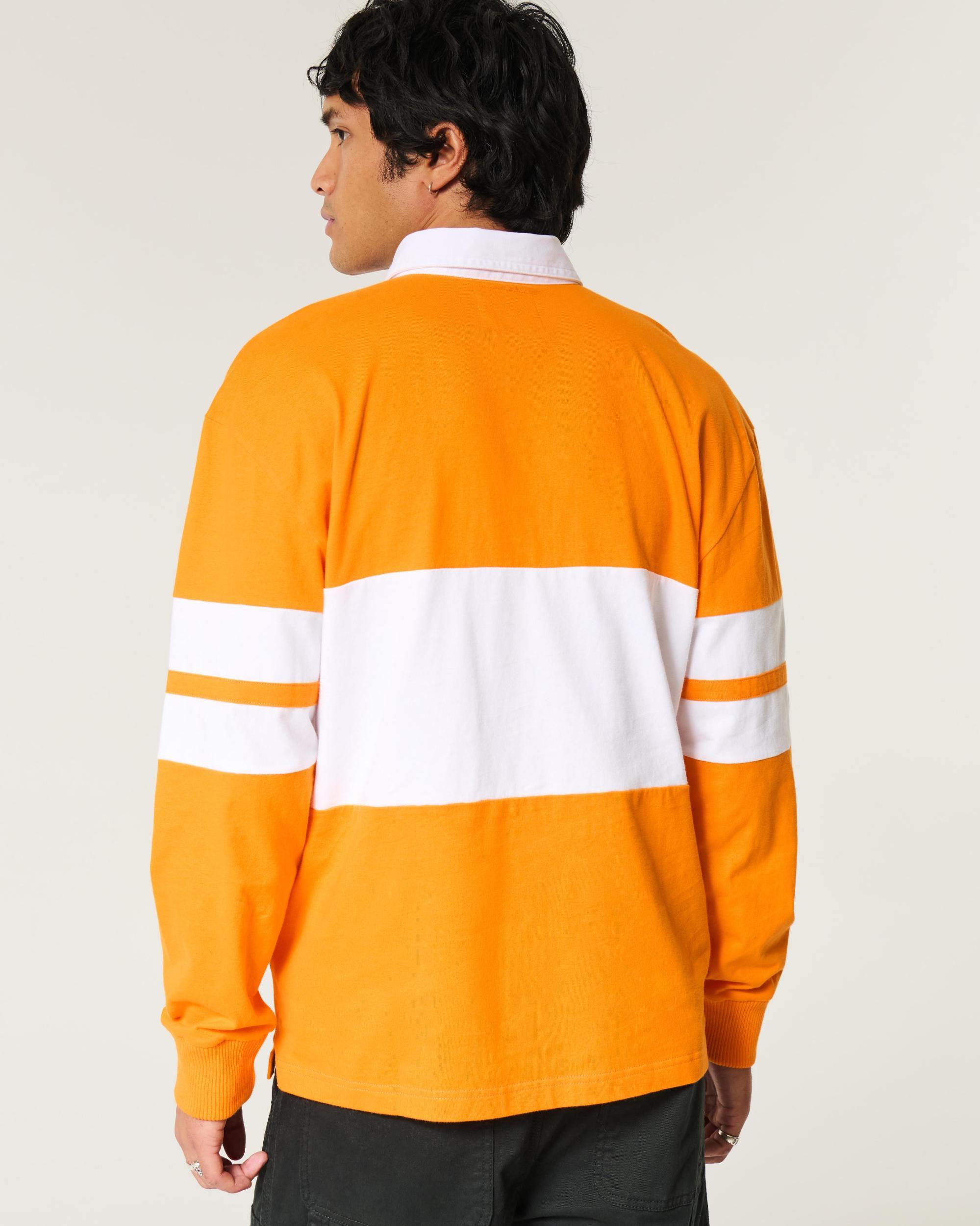 Boxy Heavyweight Oracle Red Bull Racing Graphic Rugby Polo Product Image