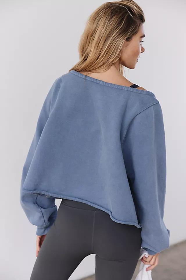 For The Win Off The Shoulder Sweatshirt Product Image