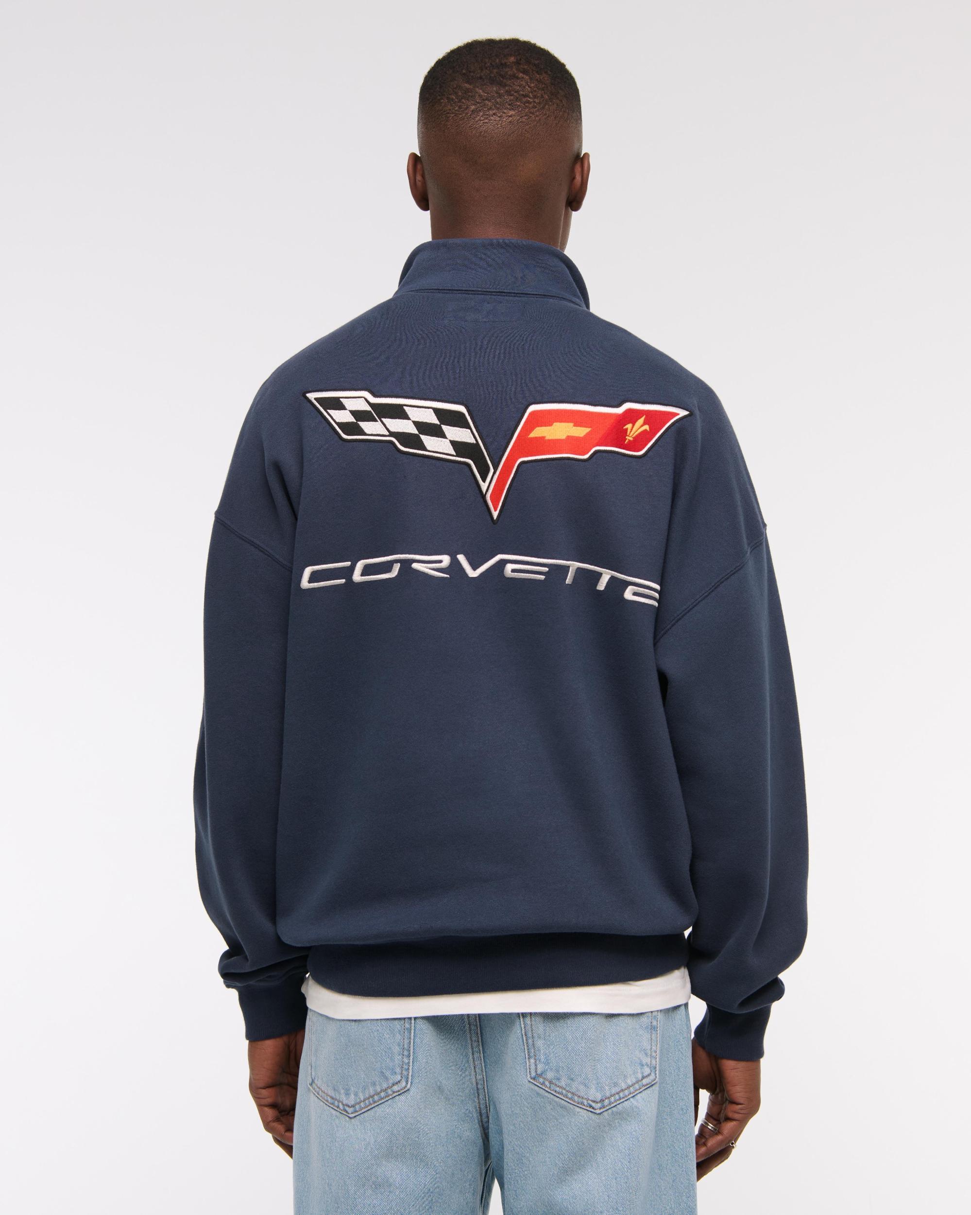 Corvette Graphic Half-Zip Sweatshirt Product Image