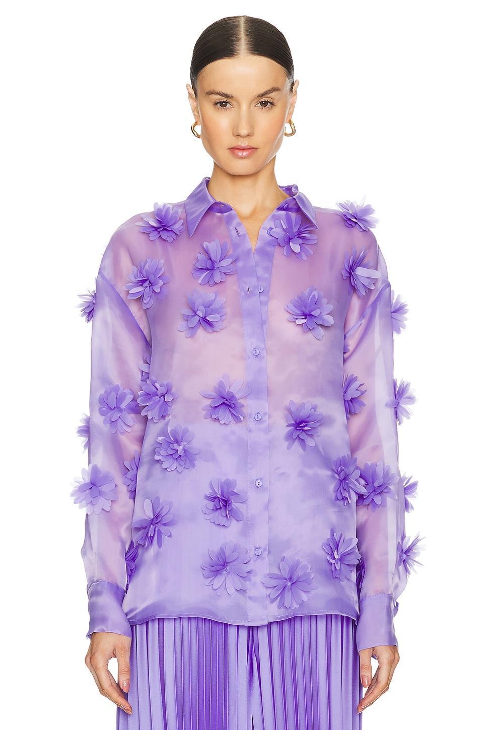 Emersyn Flower Shirt SELEZZA LONDON Product Image