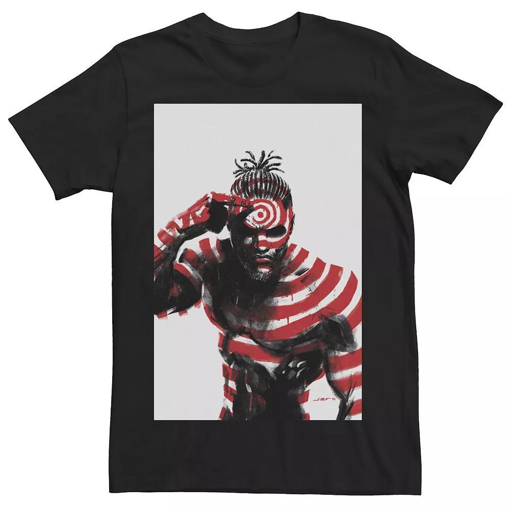Men's Marvel Comixology Killmonger #3 Collection Comic Cover Graphic Tee, Size: XL, Black Product Image