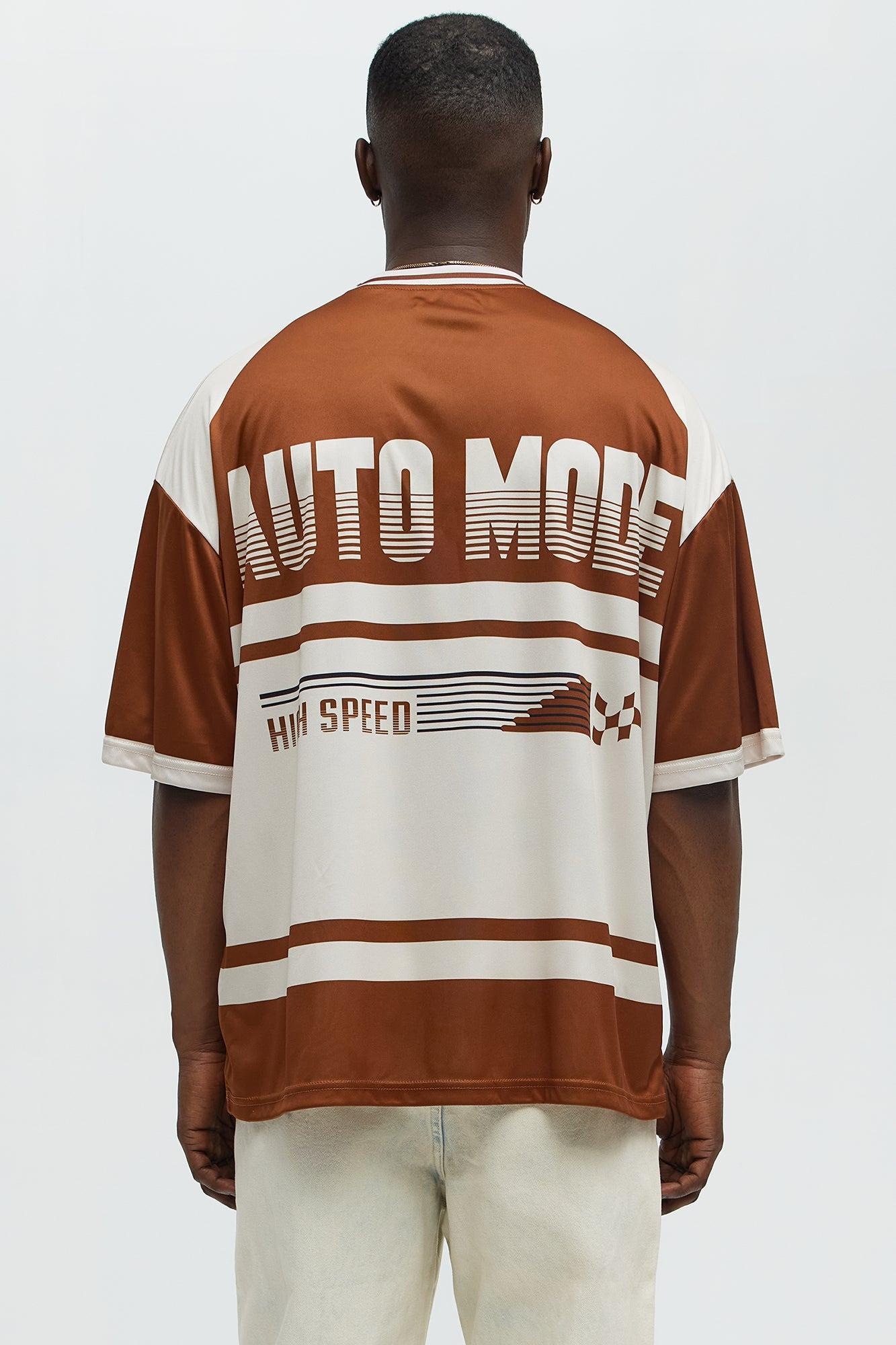 USA Victory Short Sleeve Tee - Brown Male Product Image