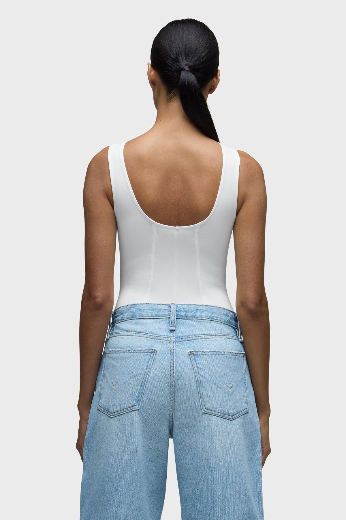 Scuba Scoop Neck Bodysuit Female Product Image