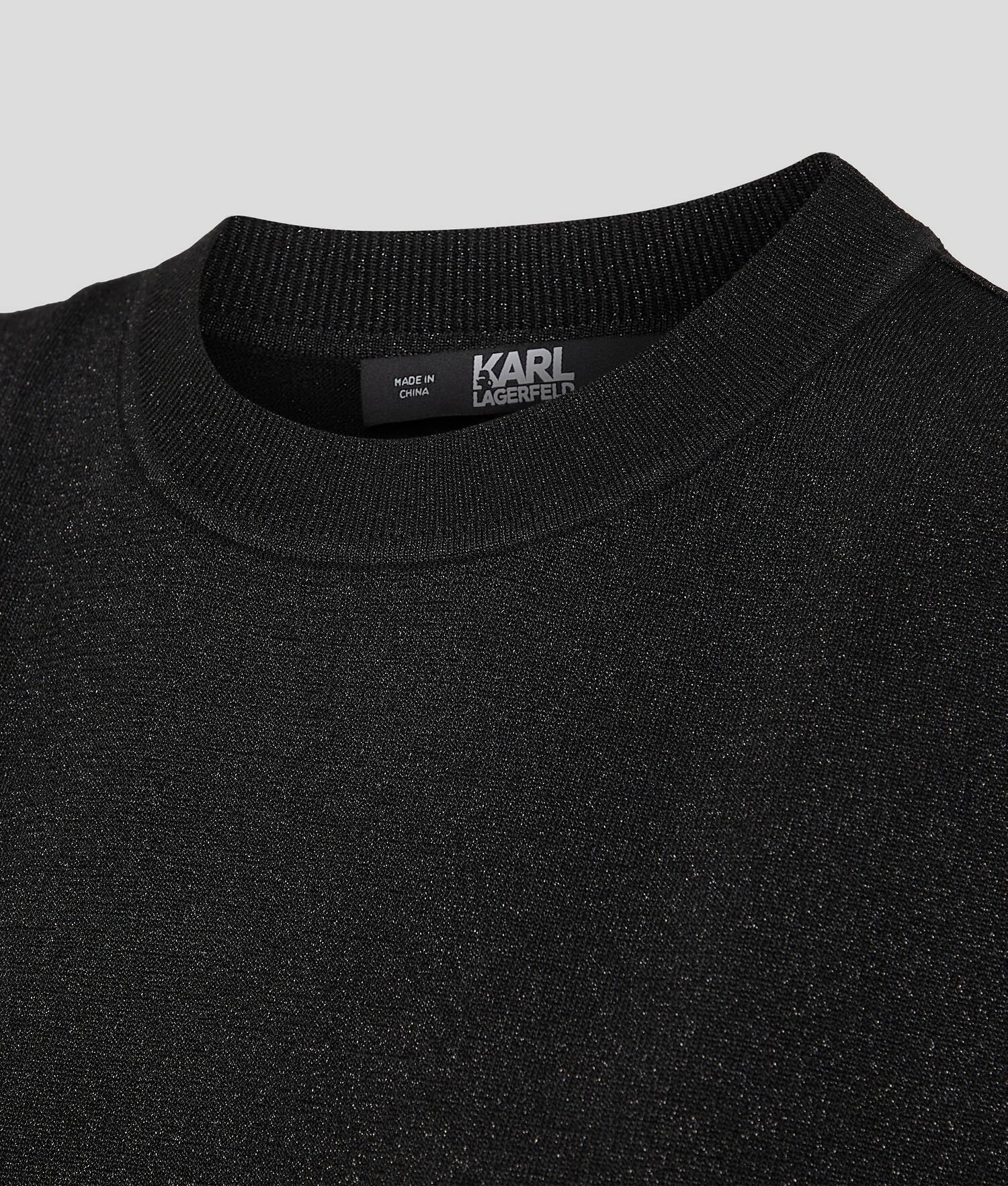 IRIDESCENT ASYMMETRIC SWEATER Product Image