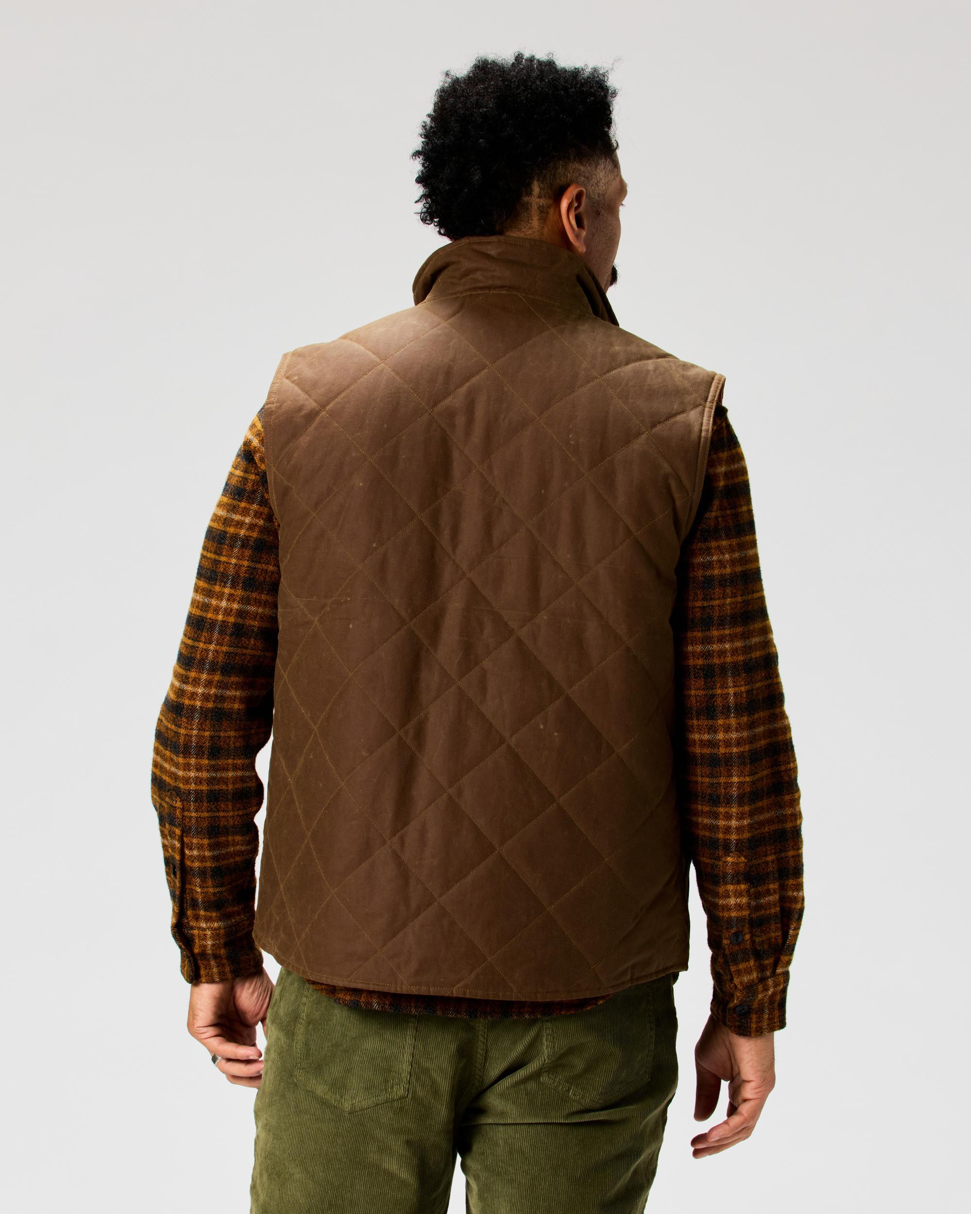 Quilted Waxed Vest Product Image