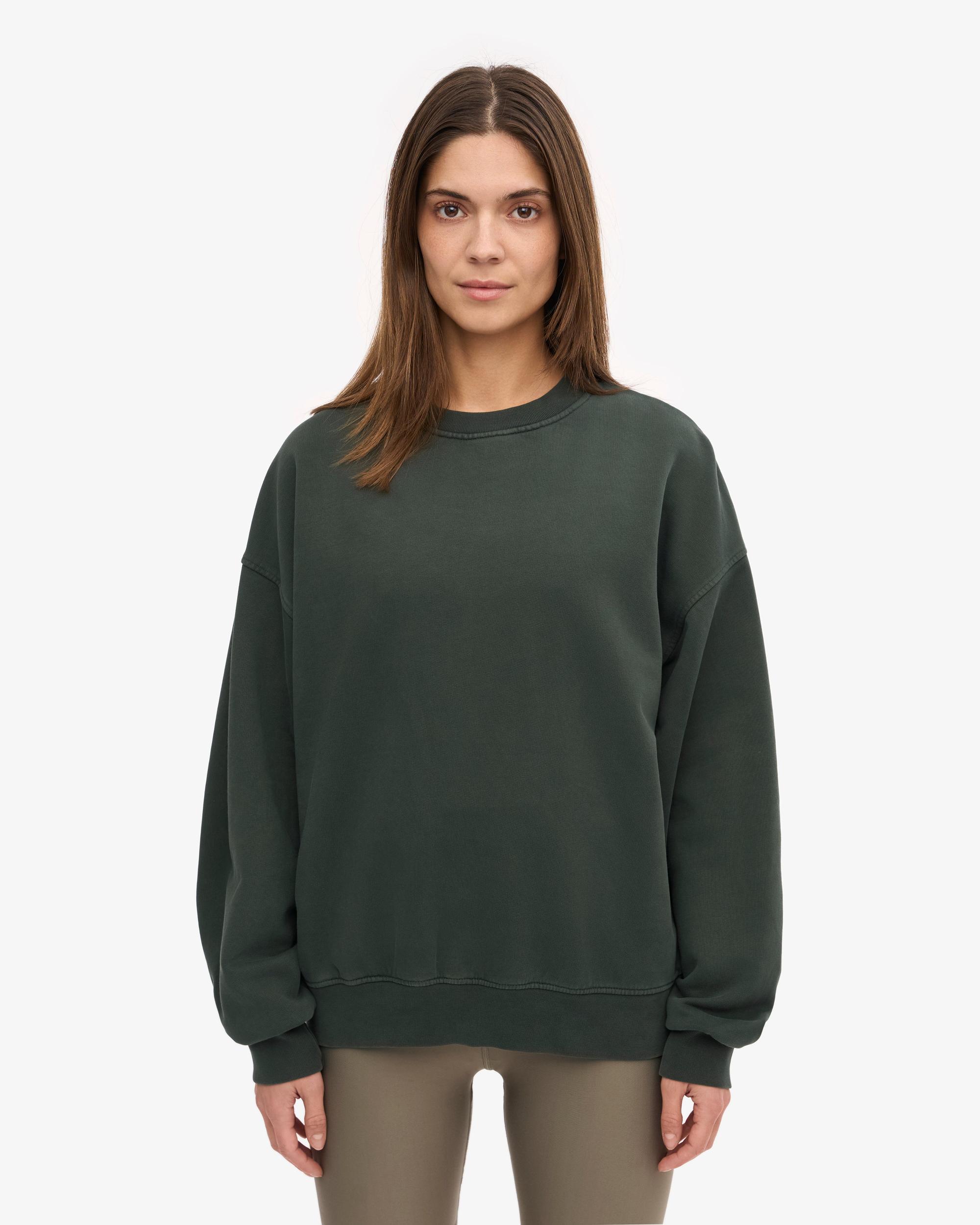 Organic Oversized Crew - Midnight Forest Product Image