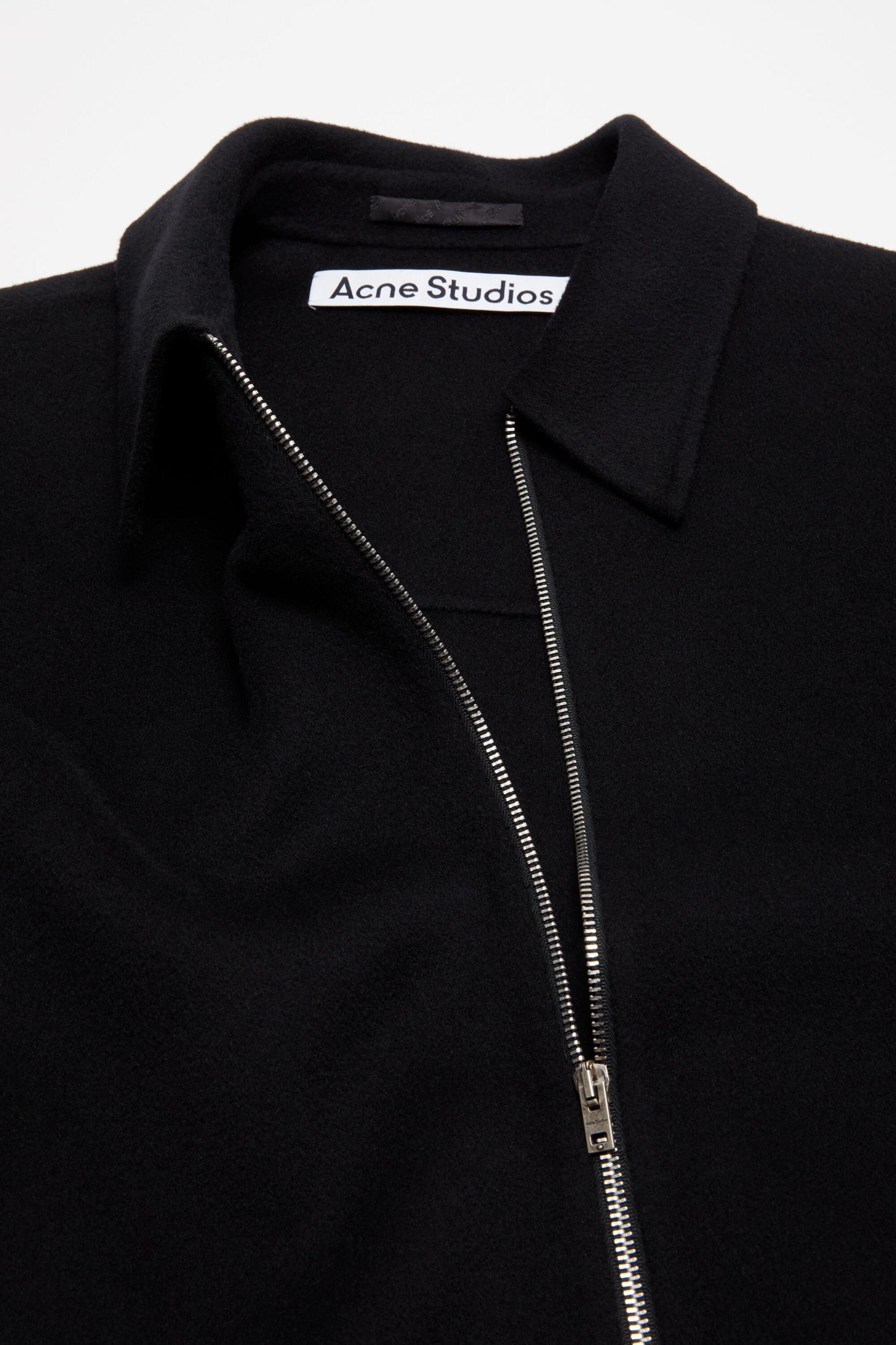 Wool zipper jacket Product Image