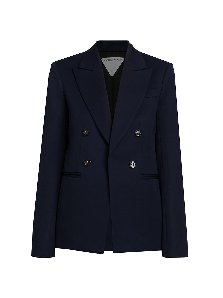 Double-Breasted Blazer Jacket Product Image