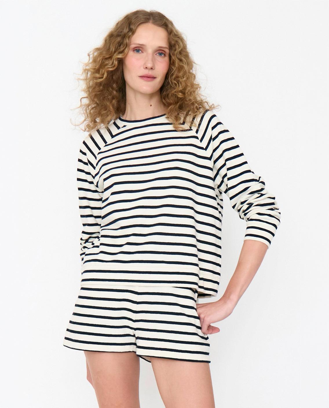 The Eco Cotton Franny - Cream/Navy Female Product Image