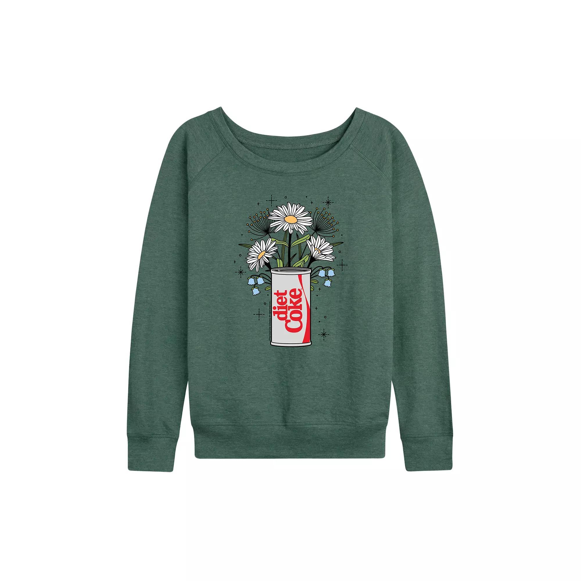 Womens Diet Coke Flowers Pulllover Product Image