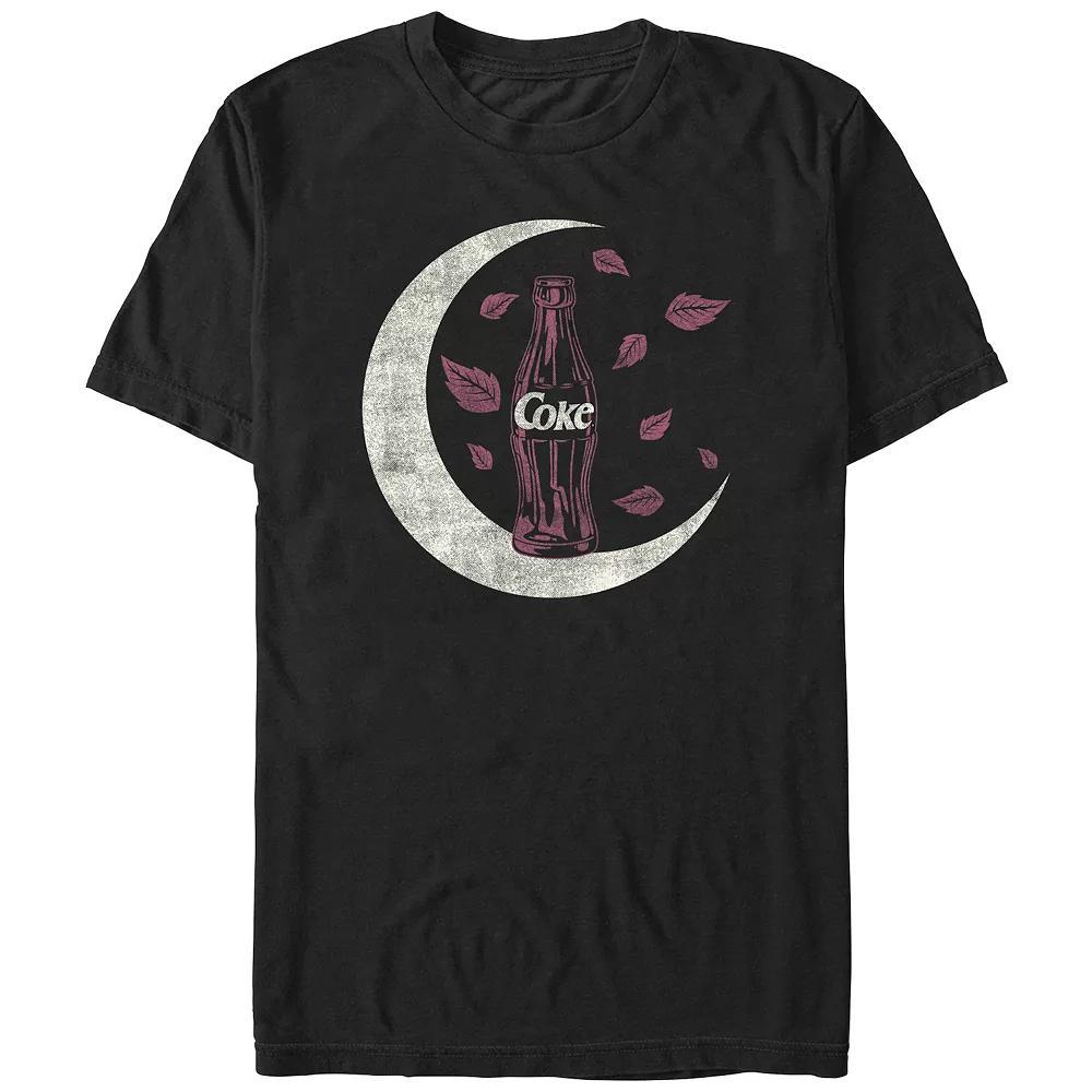 Men's Coca-Cola Bottle Autumn Style Graphic Tee, Size: Large, Black Product Image