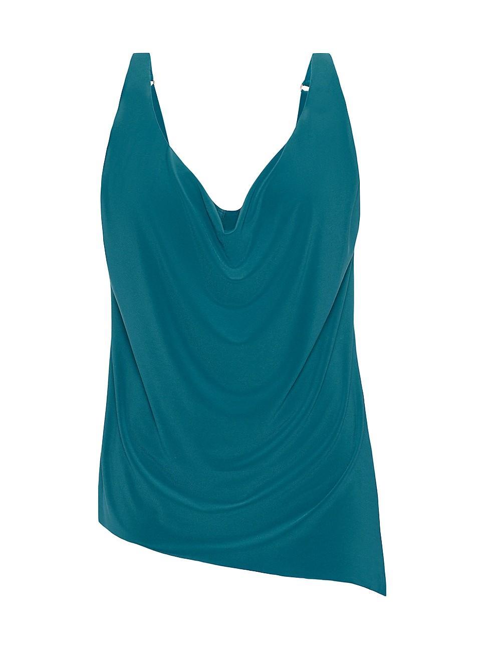 Womens Solids Tankini Top Product Image