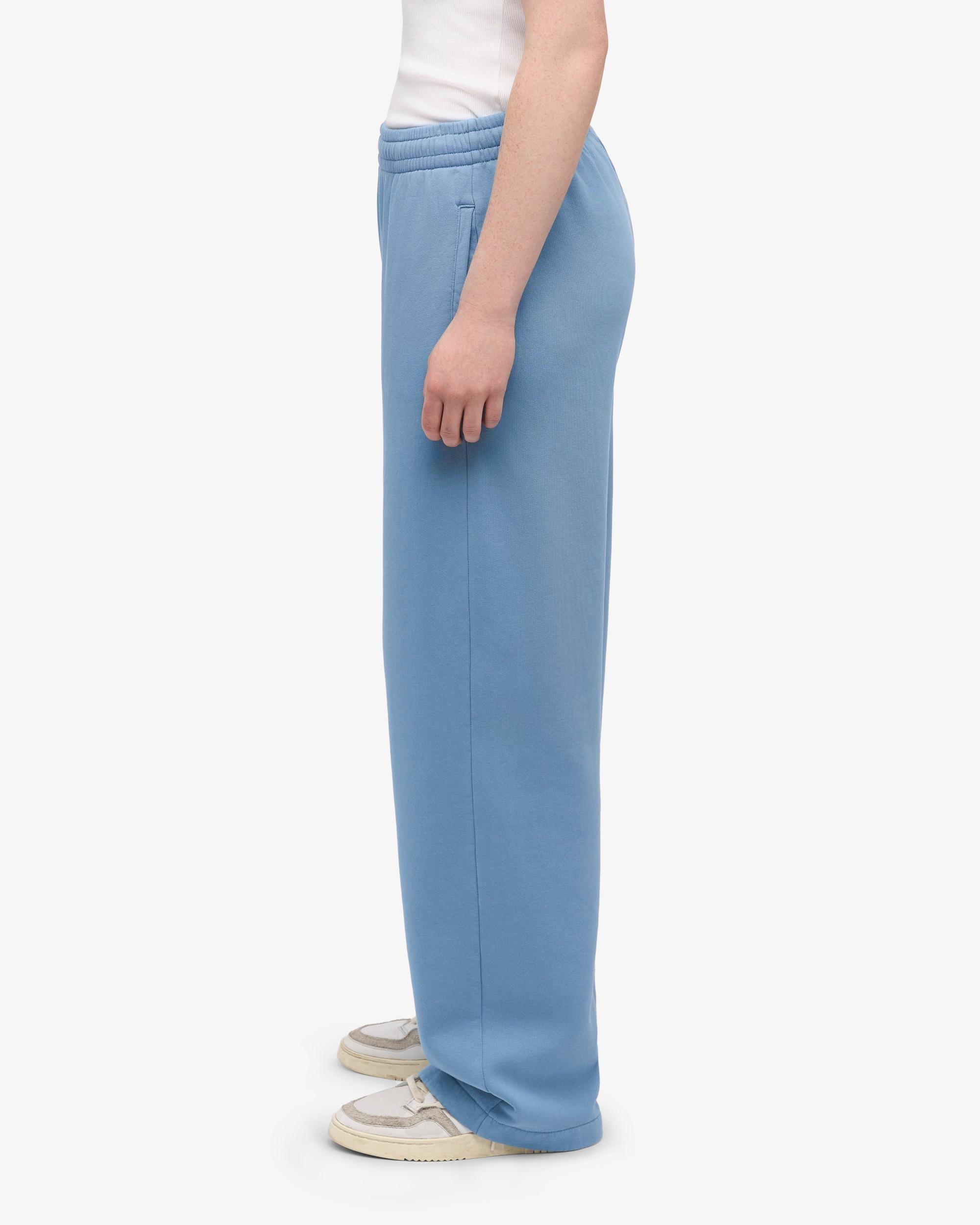 Organic Straight Leg Sweatpants - Seaside Blue Product Image