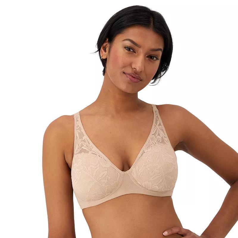 Bali Breathe Cotton Modal Wireless T-Shirt Bra DF7594, Women's, Size: XL, White Product Image