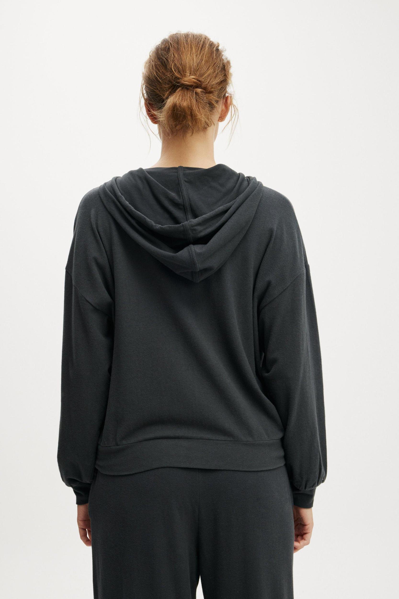 Light Weight Super Soft Hooded Zip Through Product Image