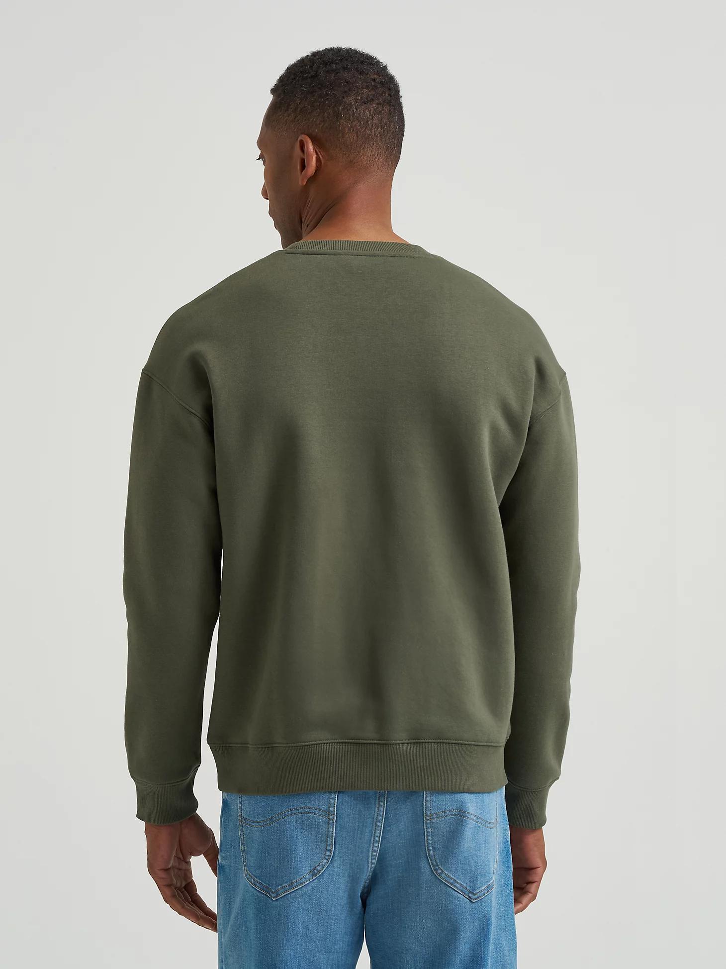 Men's Relaxed Fit Essential Workwear Sweatshirt | Men's Tops & Tees | Lee® Product Image