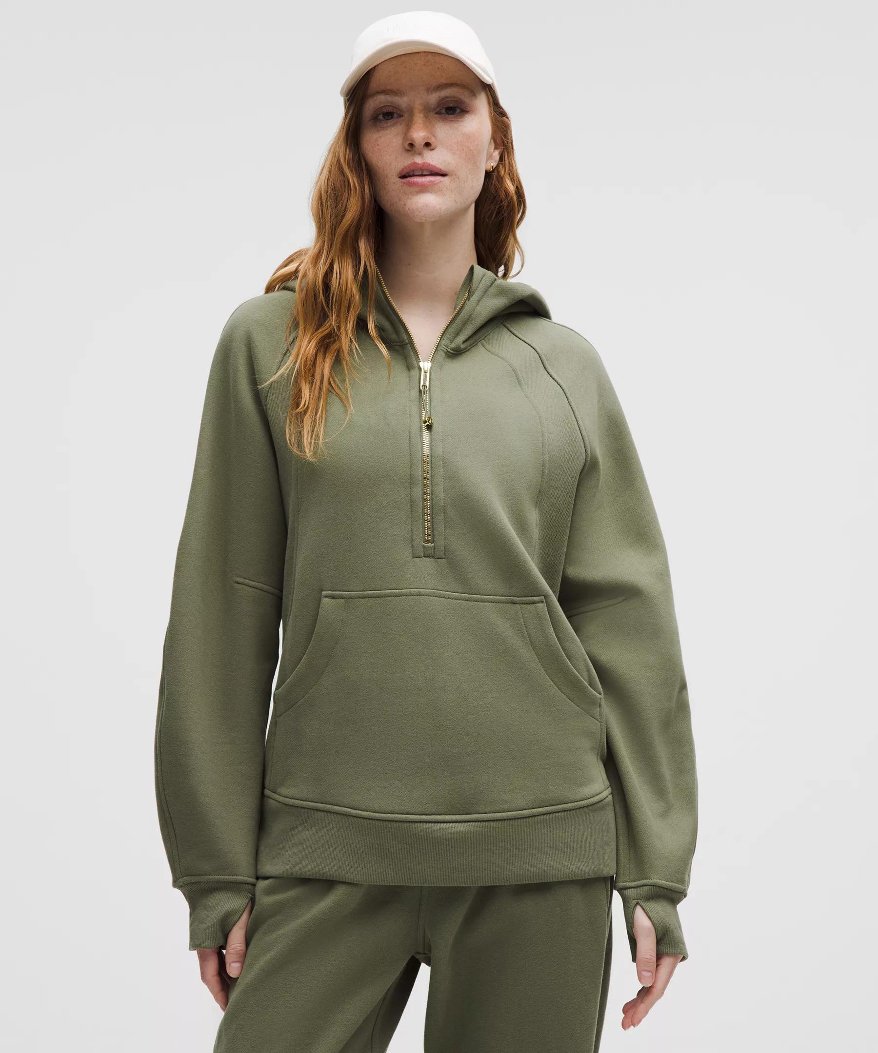 Scuba Oversized Half-Zip Hoodie *Long Product Image