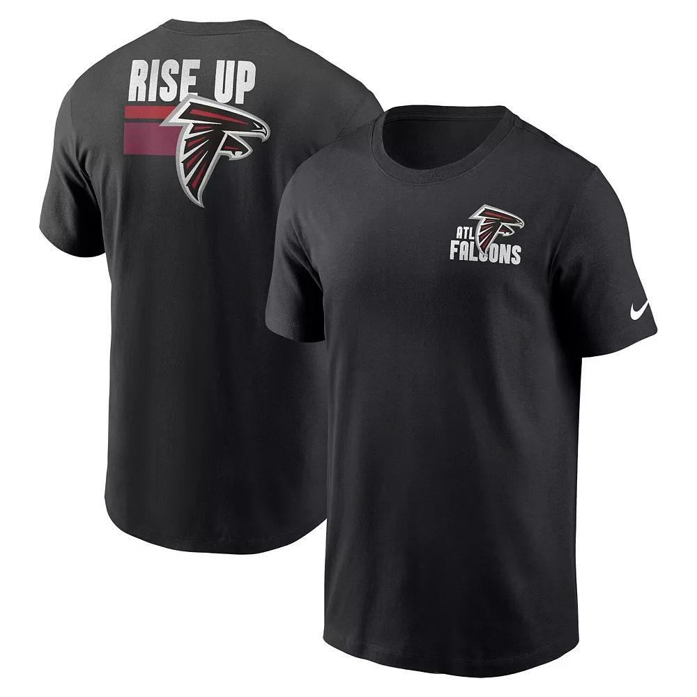 Men's Nike Navy Denver Broncos Blitz Essential T-Shirt, Size: Large, Blue Product Image