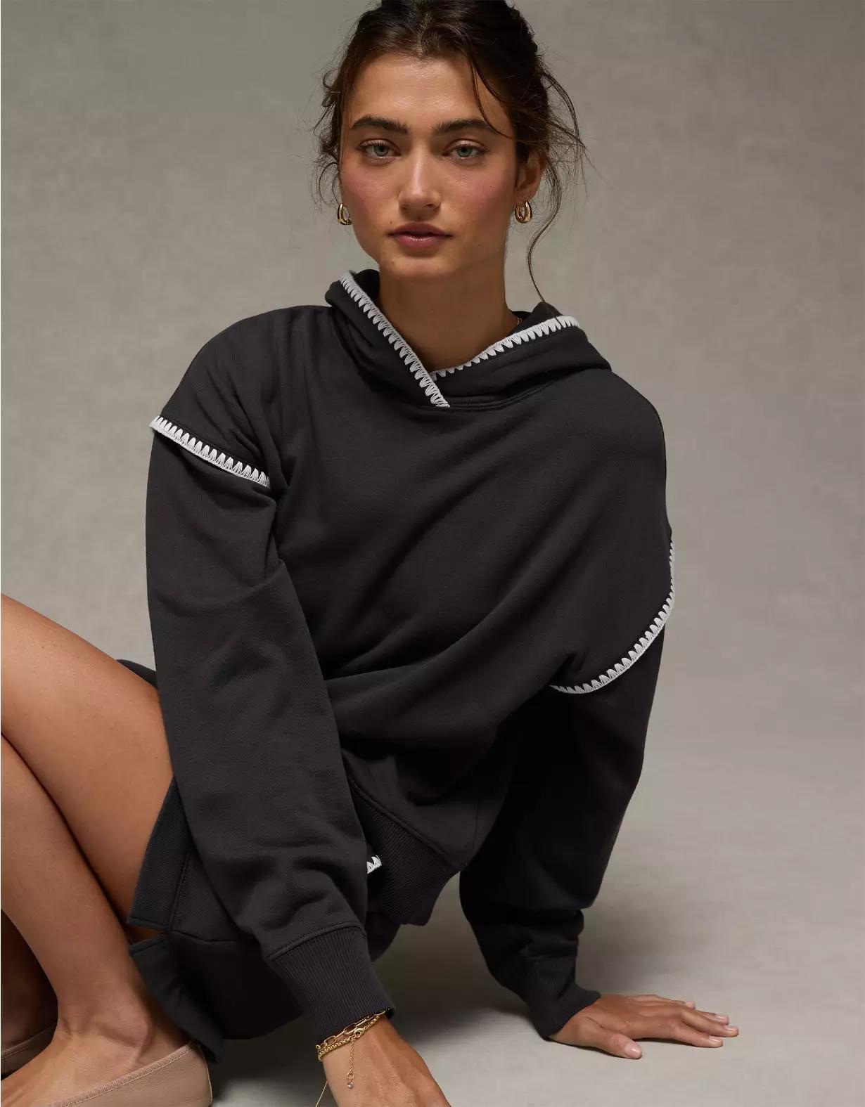 AE Contrast Stitch Hoodie Product Image