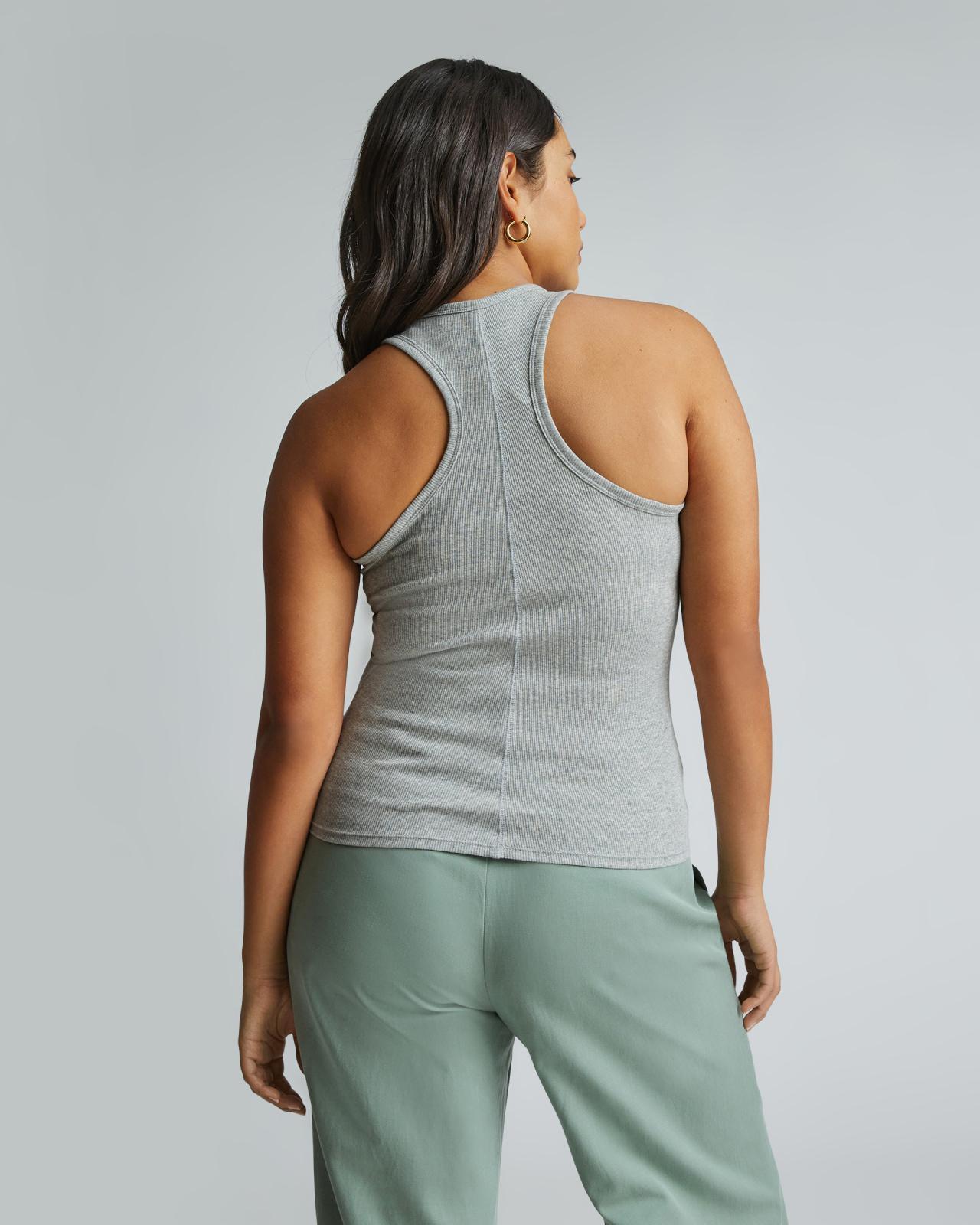The Luxe Rib Racerback Tank Product Image