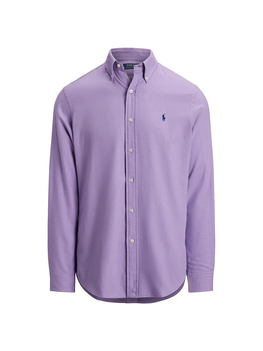 Mens Classic Fit Performance Twill Shirt Product Image