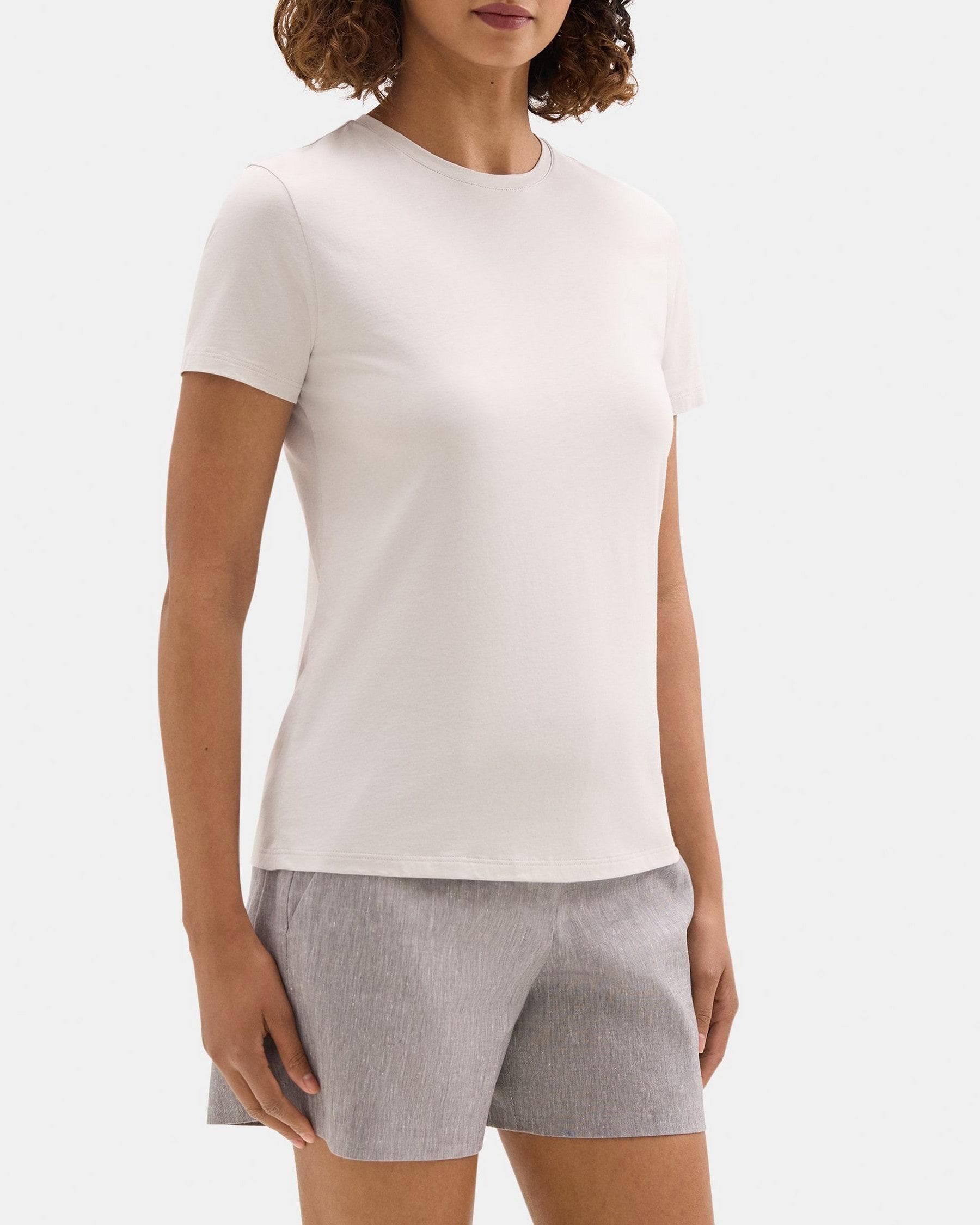 Crewneck Tee in Organic Cotton Product Image